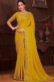 satin silk saree