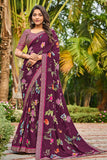 satin silk sarees