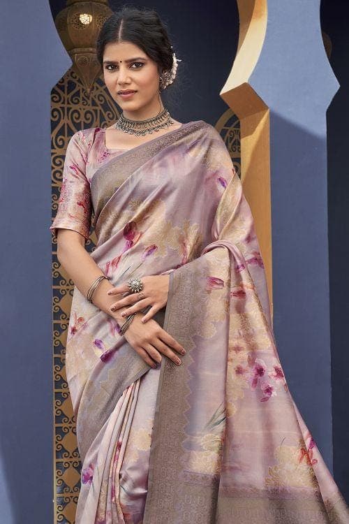 satin saree 