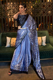 satin silk saree