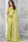 yellow saree