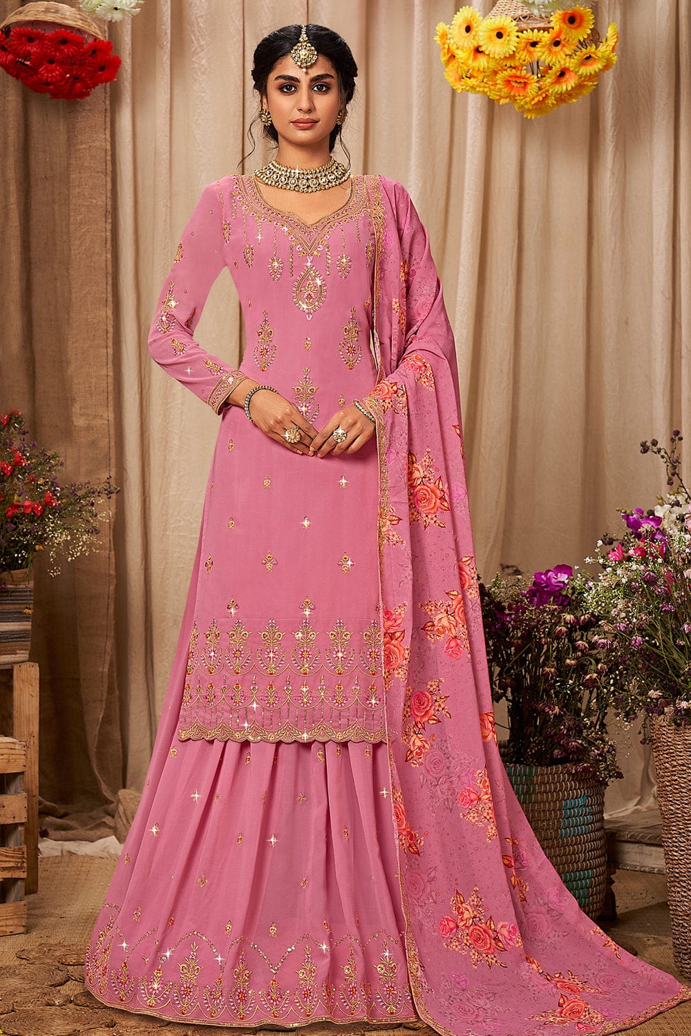 sharara suit