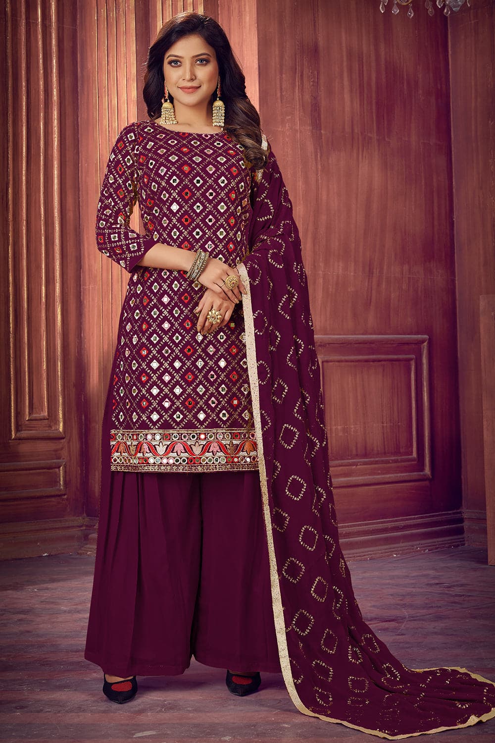 sharara suit