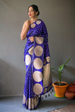 blue saree