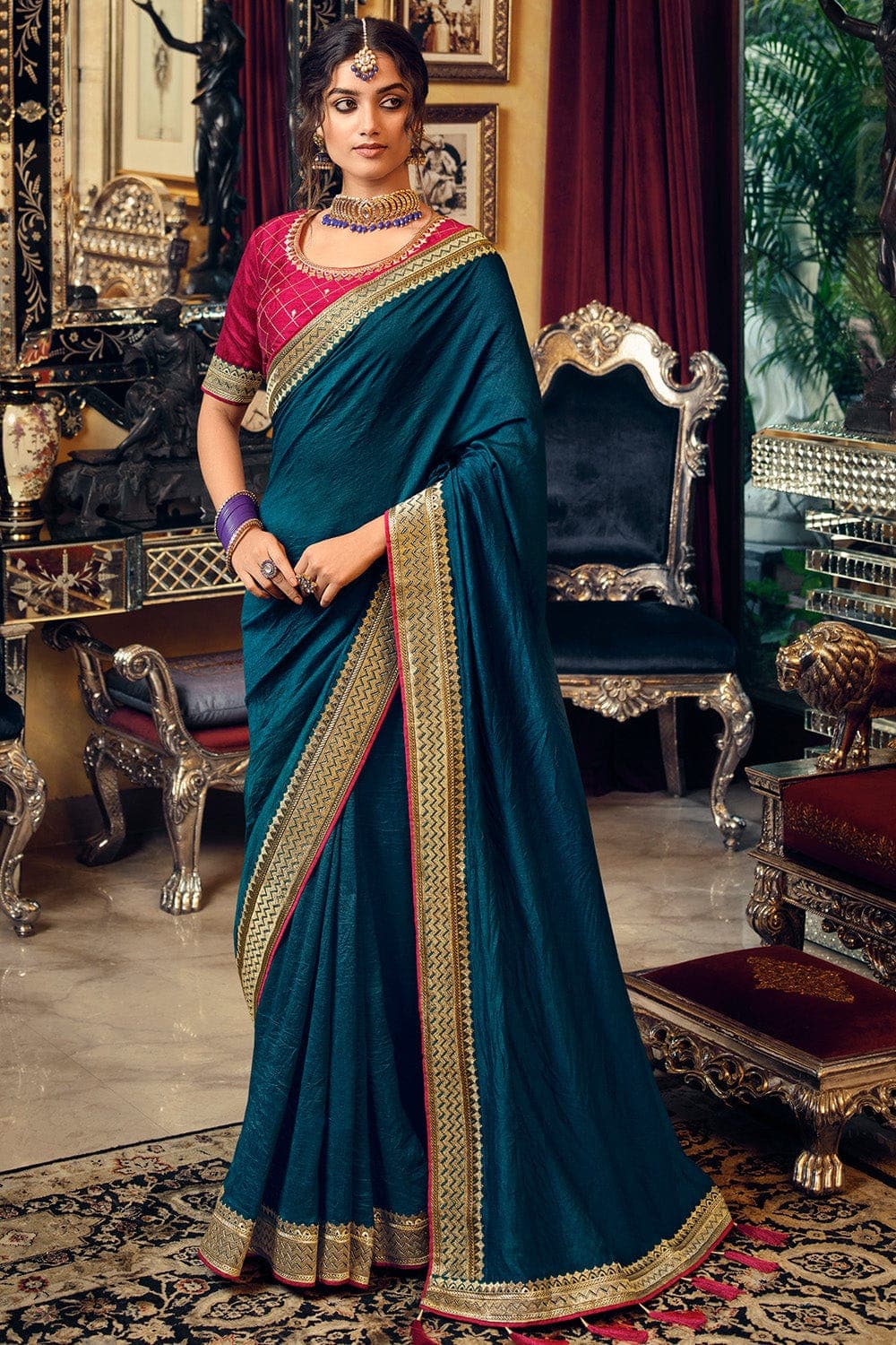 Exploring the Latest Silk Saree Styles Online! – Beatitude