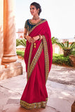 red saree