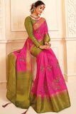 silk saree designer blouse