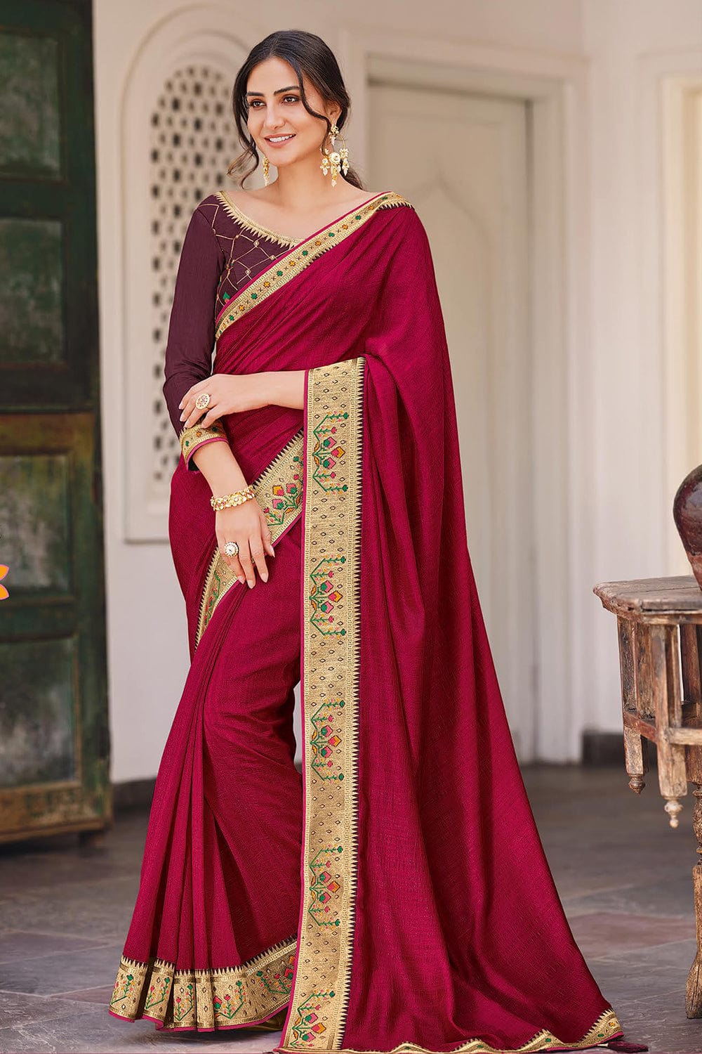 south silk saree