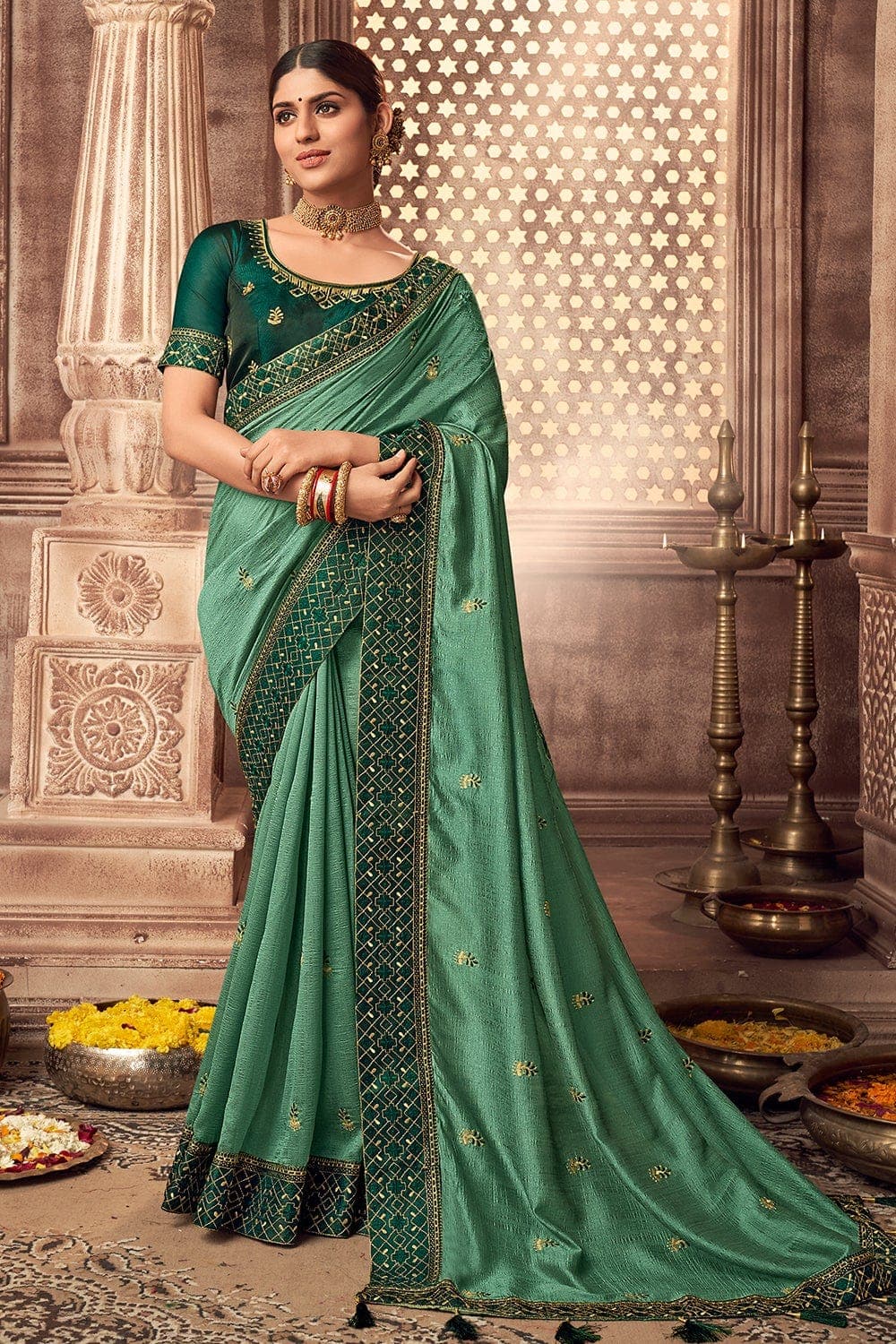 south silk saree emerald green south silk saree silk saree online 31666567053505 0b1b168e a397 4b87 86a9 ac2780609ce1