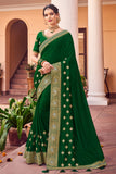 green south silk saree