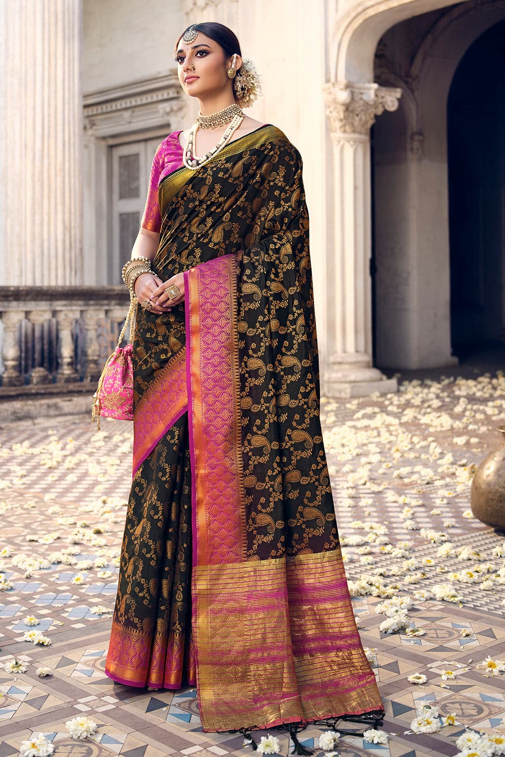 south silk saree