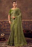 green south silk saree