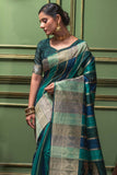 green south silk saree