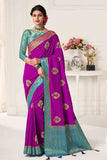 south silk saree for bridal 