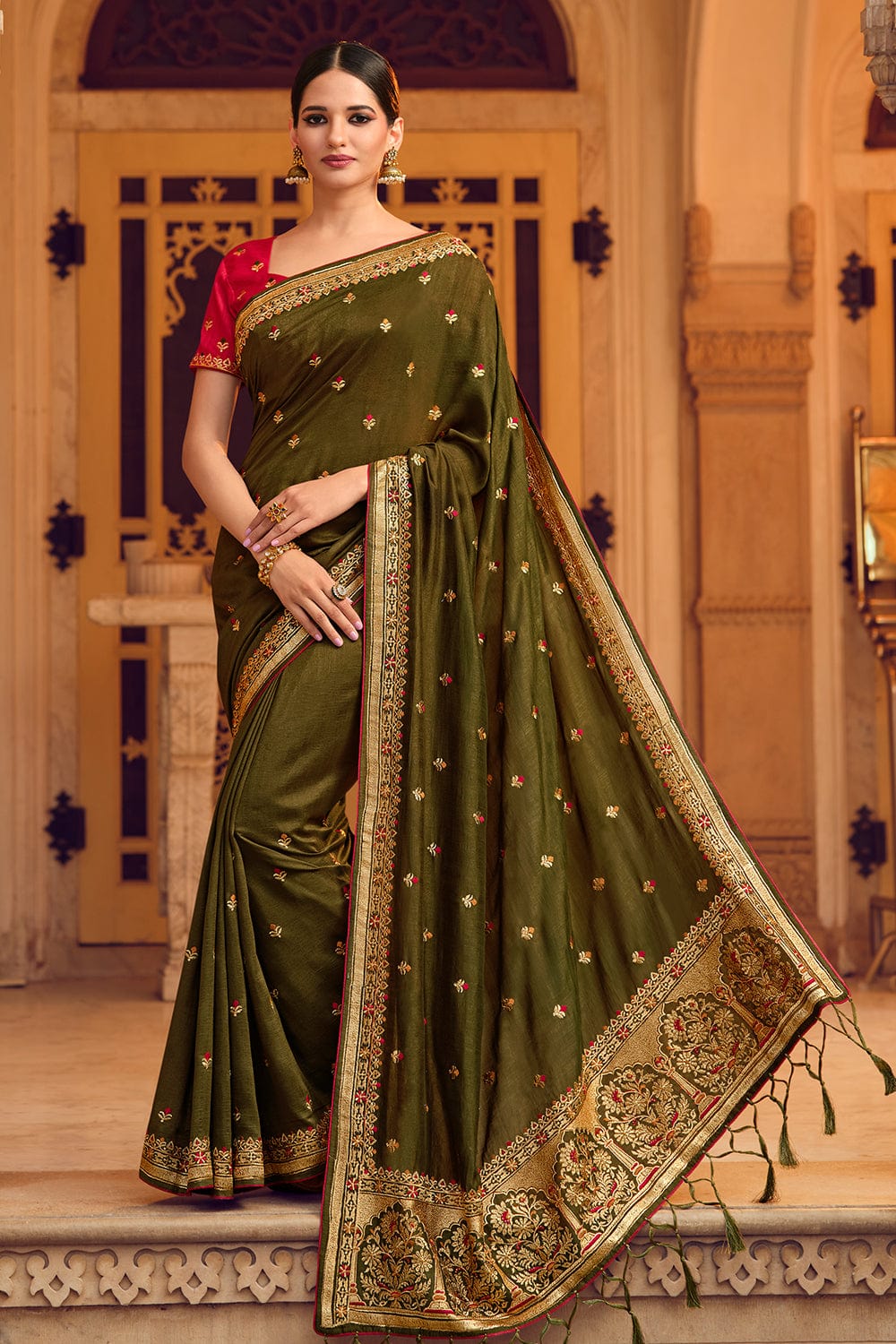 south silk saree