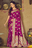 South Silk Saree Purple South Silk Saree saree online
