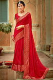 red saree