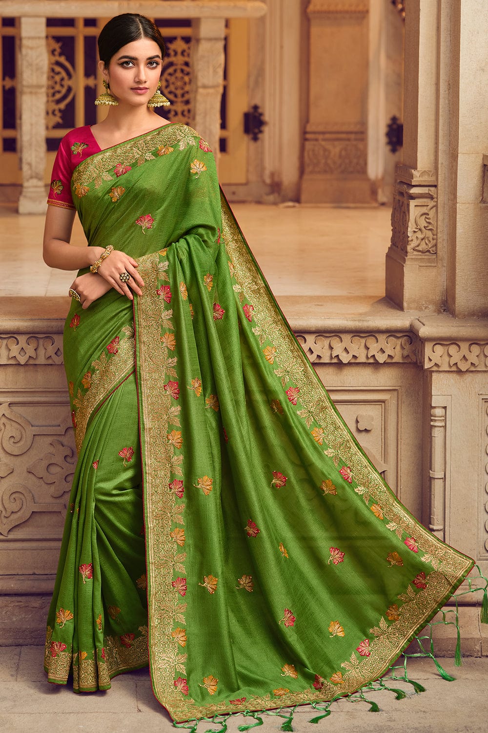 south silk saree