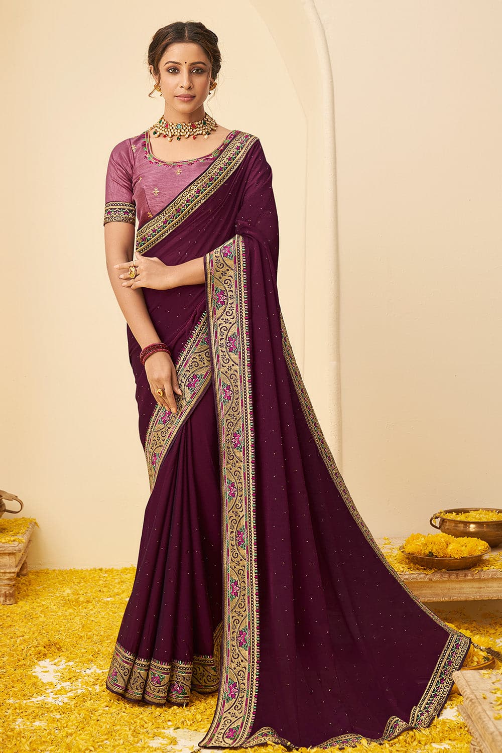 south silk saree