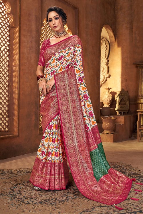 tussar silk saree