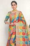 Multicolour Uppada Silk Saree